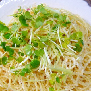 ♥　明太クリームチーズパスタ　♥